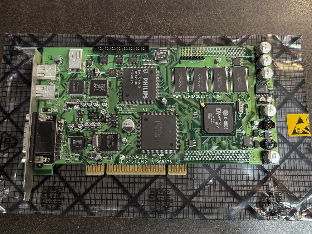 Pinnacle DV500 Plus DV Video Editing, hardware & software