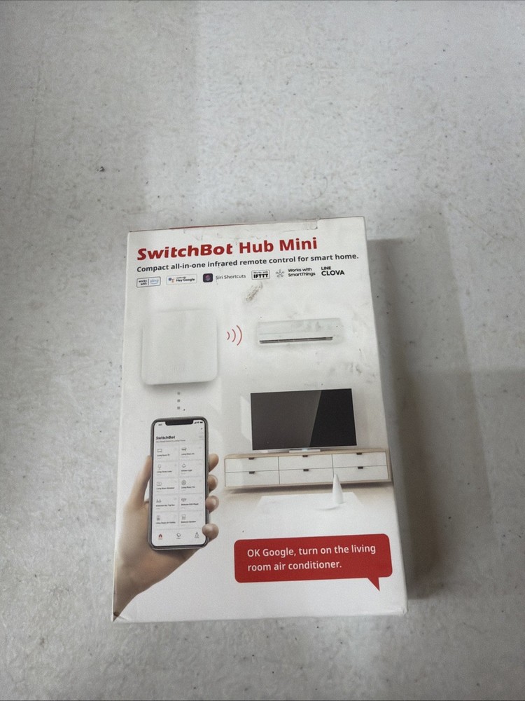 SwitchBot Hub Mini Wi-Fi Connection - New Open Box