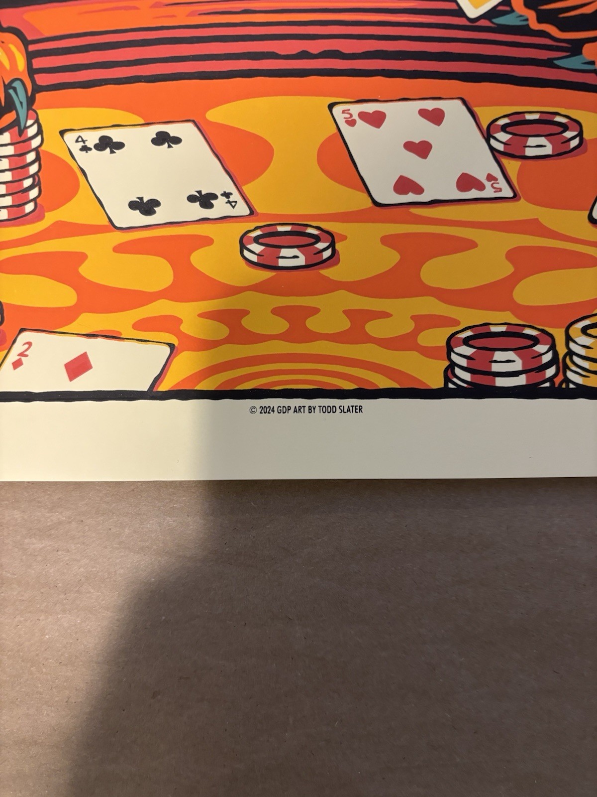 DEAD & COMPANY/ 2024/ SPHERE/ Todd Slater/May 31 signed AP poster xx/100