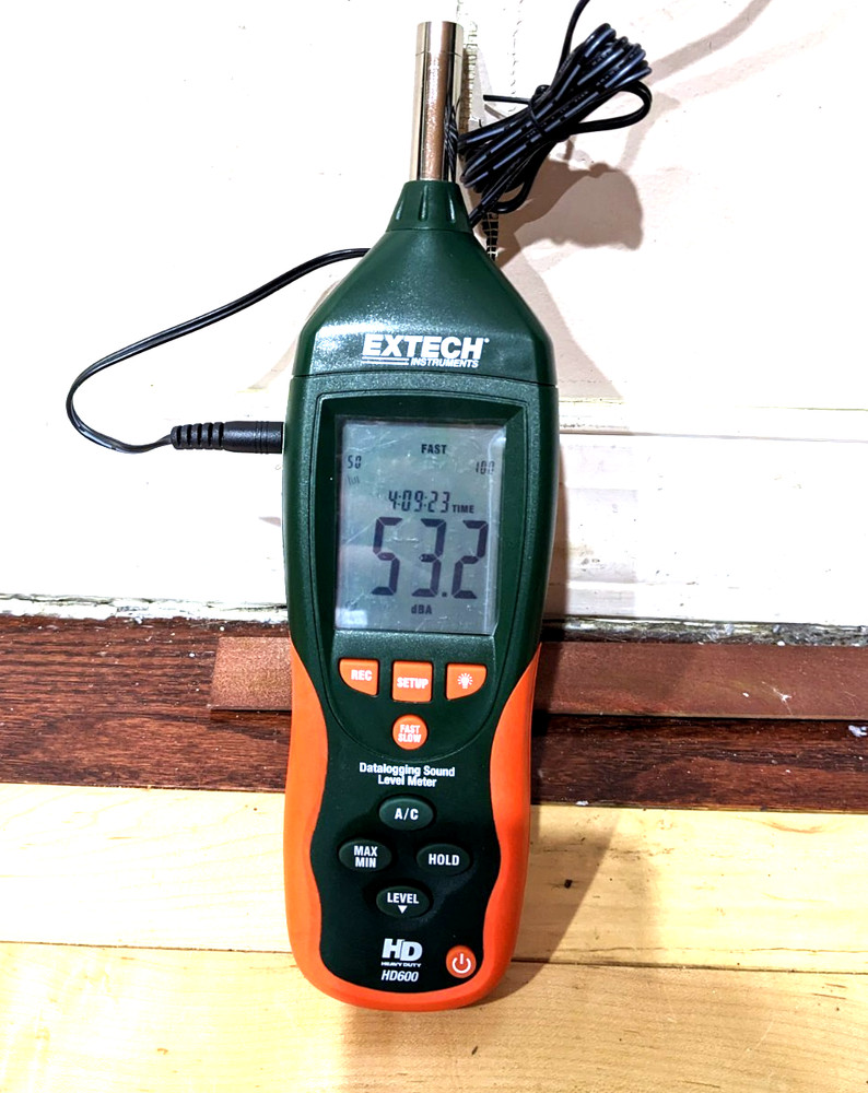 Extech Instruments Data logging Sound Level Meter Model HD 600
