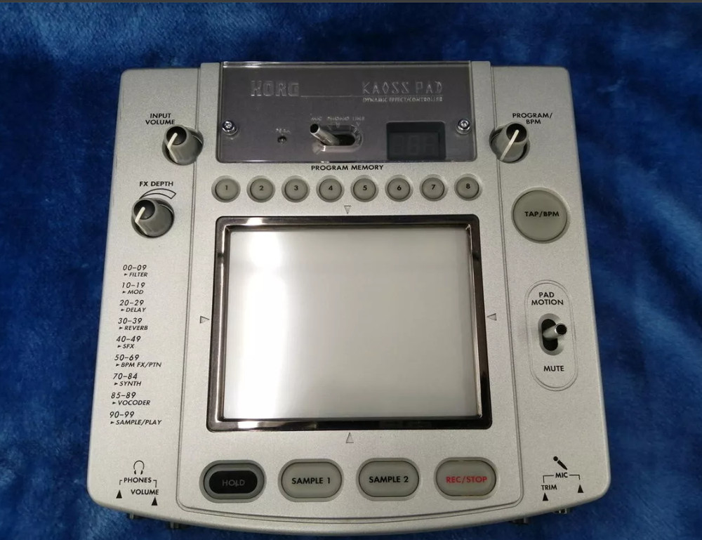 KORG KP2 Kaoss Pad Dynamic Effect Controller Used