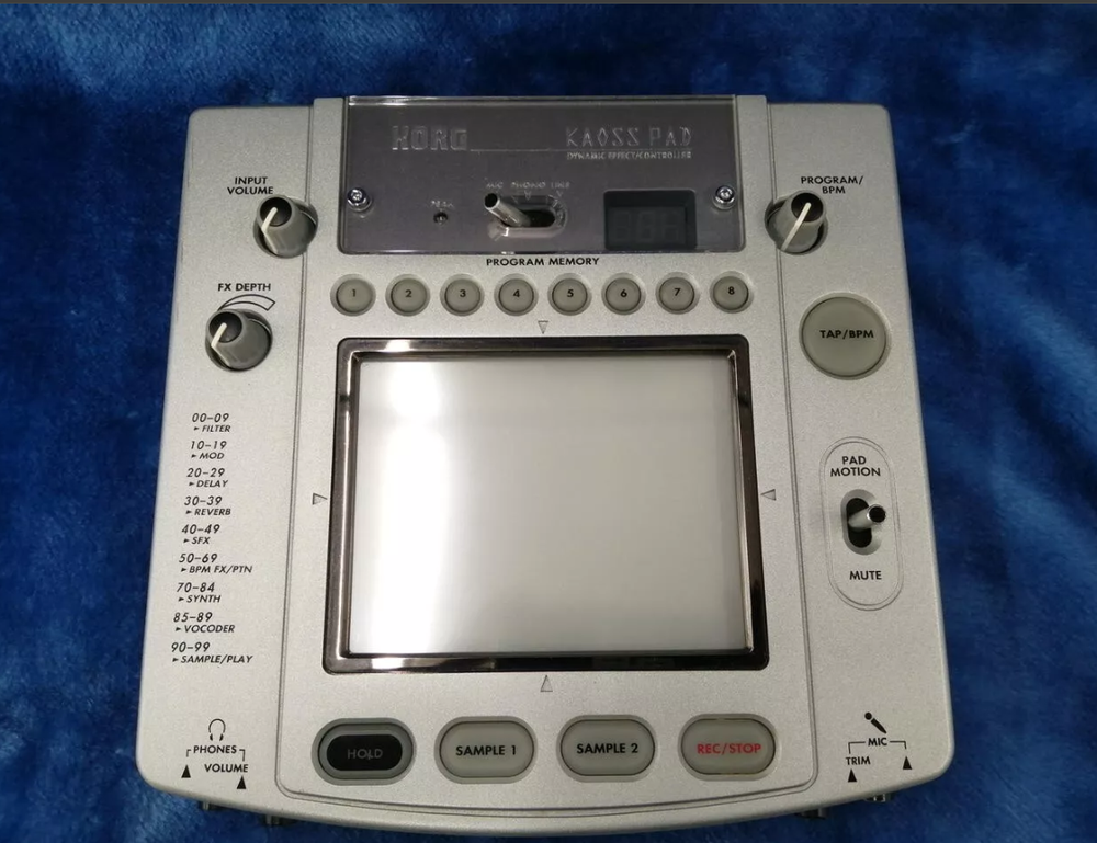 KORG KP2 Kaoss Pad Dynamic Effect Controller Used