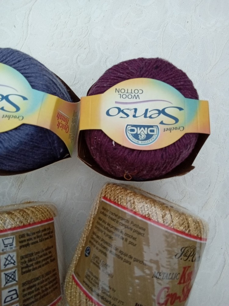 Senso Crochet Thread 6 New one open