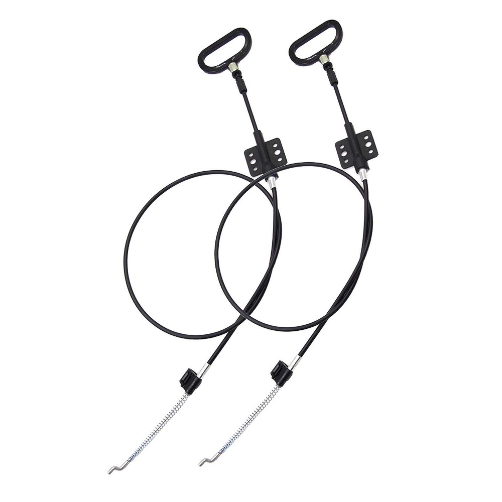 2 Pieces Recliner Release Cable D-Ring Pull Handle Exposed Length 4.75" with ...
