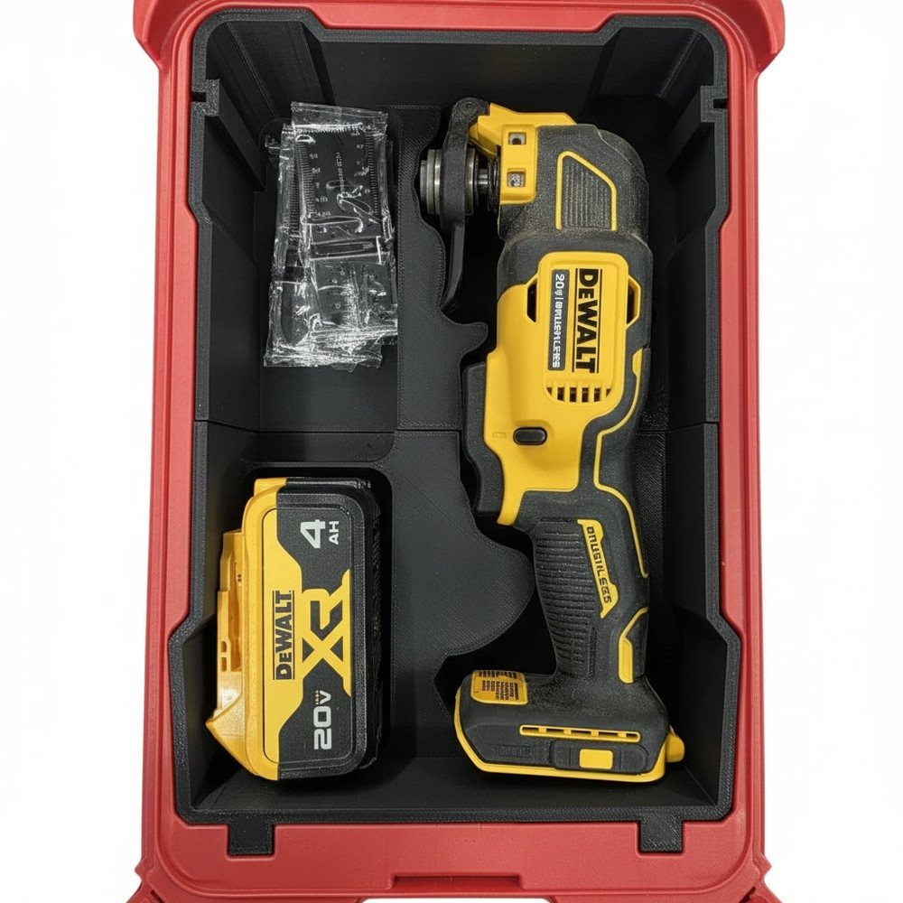 DeWalt DCS355 Oscillating Multi-Tool Insert for PACKOUT Organizer (Insert Only)