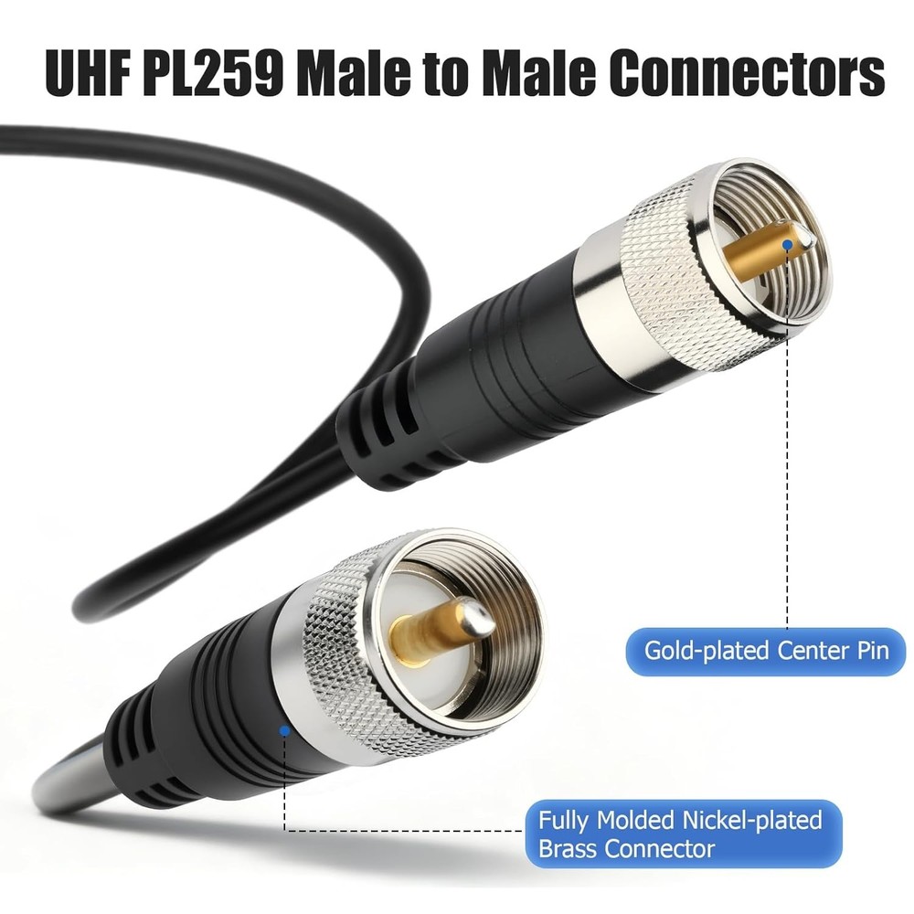 High Quality RG8X Cable for Antenna Analyzer