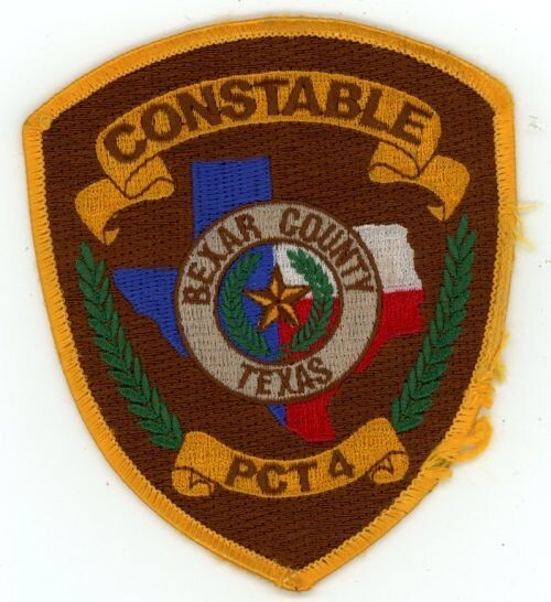TEXAS TX BEXAR COUNTY CONSTABLE PRECINCT 4 NICE SHOULDER PATCH SHERIFF POLICE