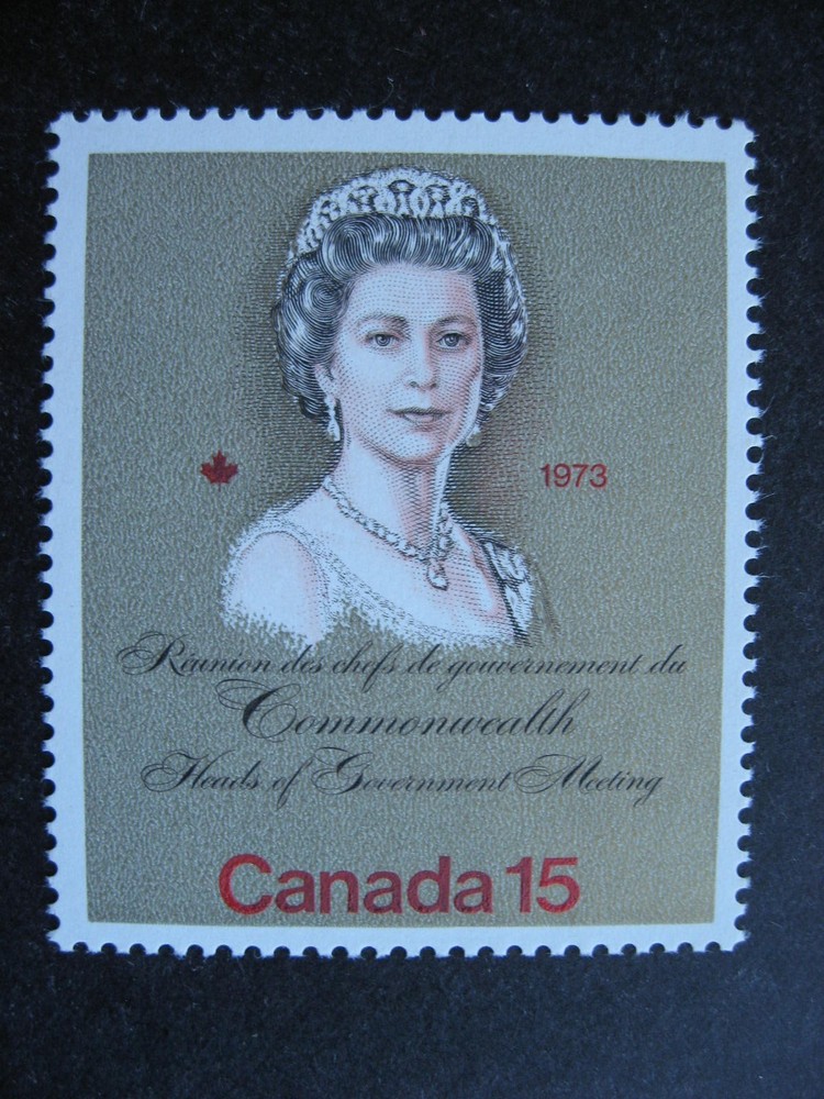 Canada QEII error virtually untagged Sc 621 MNH