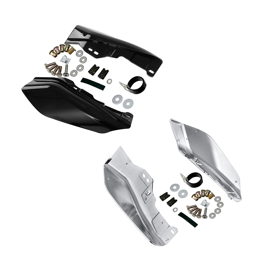 ABS Mid-Frame Air Deflector Heat Shield Fit For Harley Street Road Glide 09-up