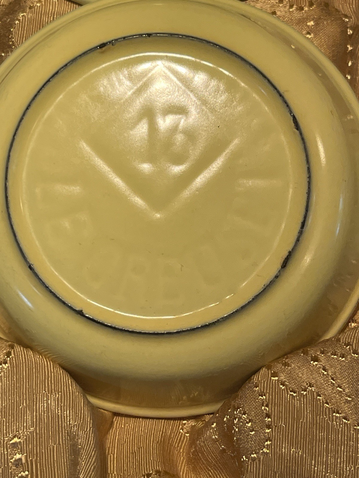 Le Creuset Enameled Cast Iron Yellow Casserole