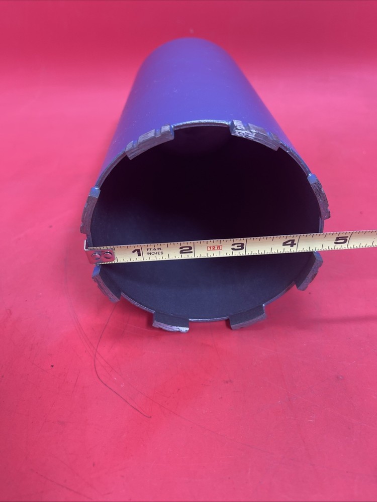 Wet Diamond Core Drill Bit 4.5" Diameter 10" Depth