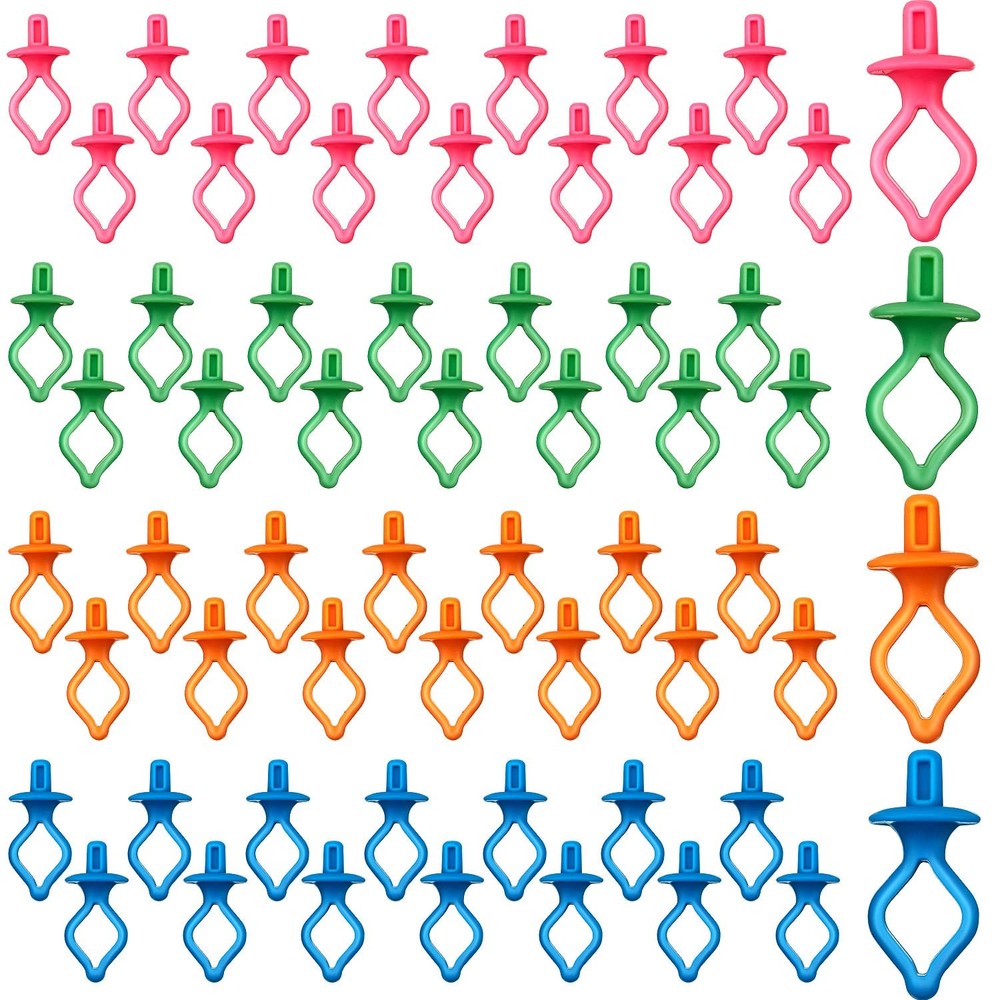 60 PCS Bobbin Holders Thread Spools Clips Preventing Tangles Sewing Supply