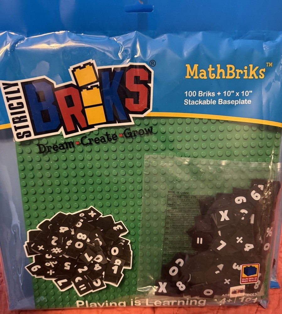 Briks Alphabricks And Mathbriks Sets