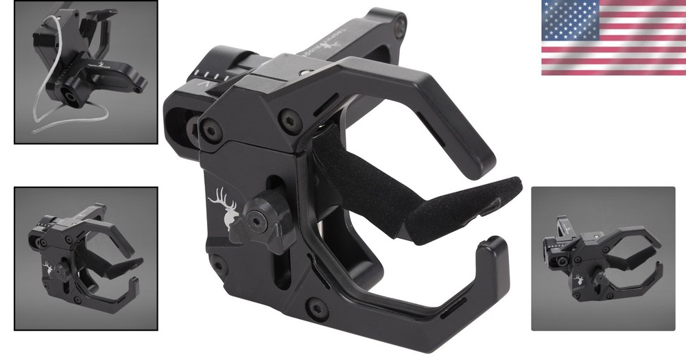 HX LH Rest with Vertical Drop, Black