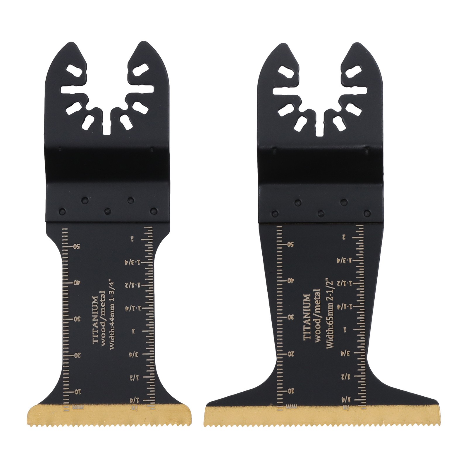 30Pcs Oscillating Tool Blades Titanium Multi Tool Blades for Metal Wood Plastic