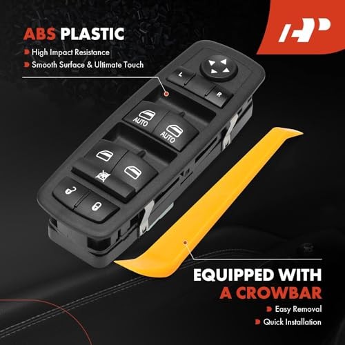 Master Power Window Switch Compatible with 2011 2012 2013 Dodge Durango, Dual