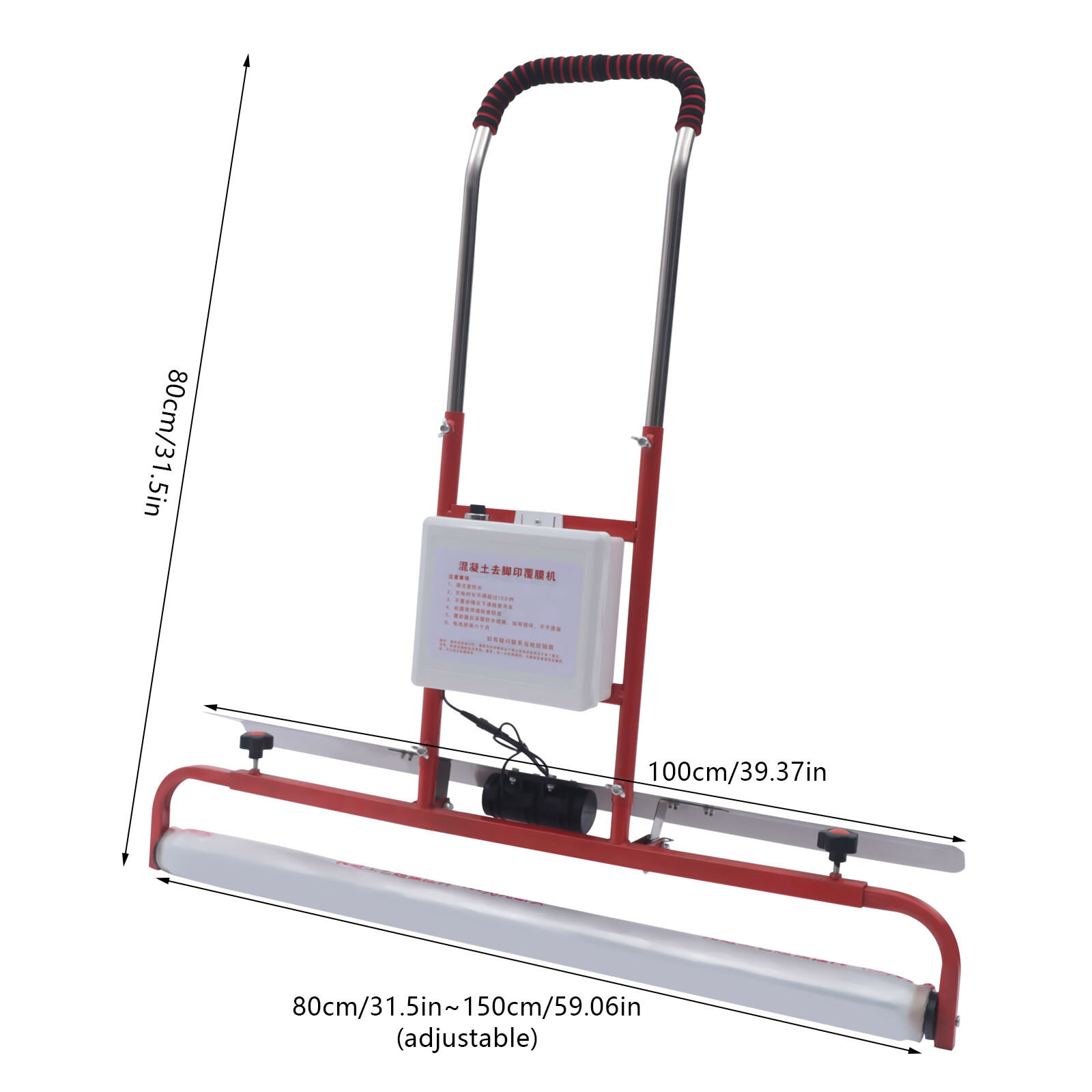 Concrete Screed Machine Screed Level, Lithium Battery Power Supply Concrete