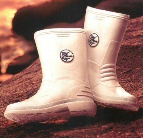 Marlin Deck Boots - White - Size 08