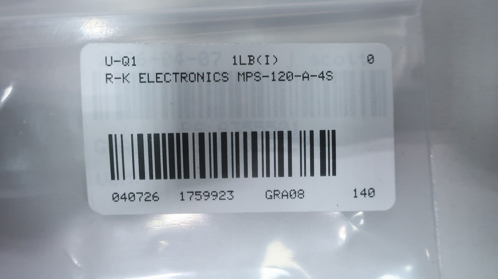 R-k Electronics MPS-120A-4S Repeat Cycle Timer