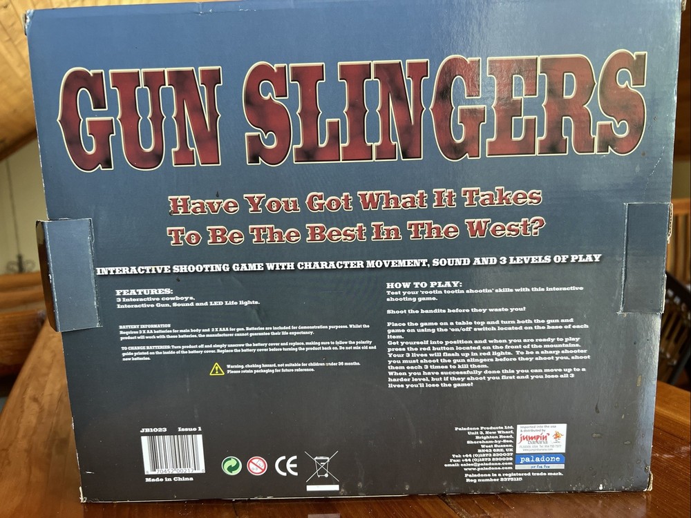 Vintage Arcade Game Gunslinger