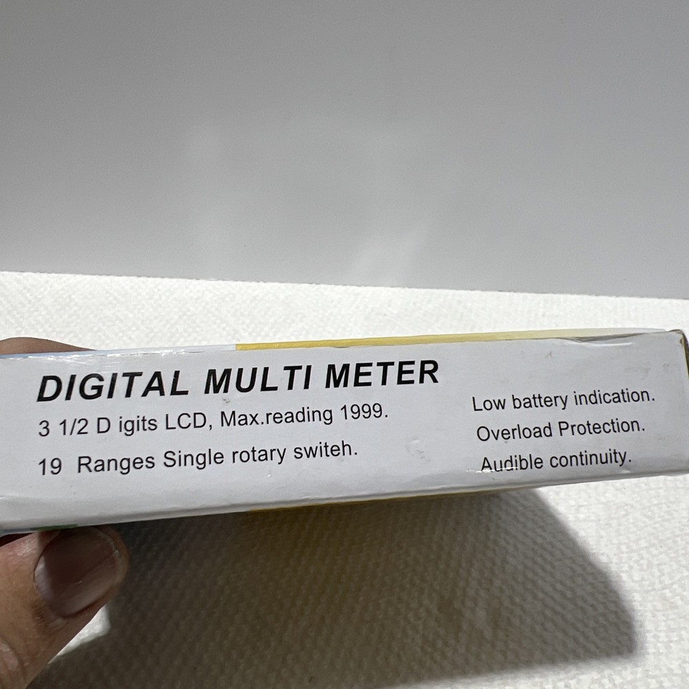 830 Digital Multi Meter Tester Color Yellow B2