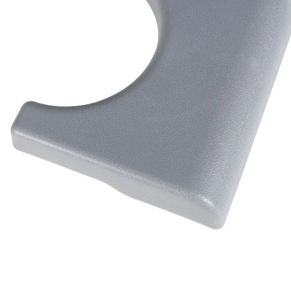 For Ford F-250 350 450 Center Console Cup Holder Armrest Pad Gray From 1999-2010