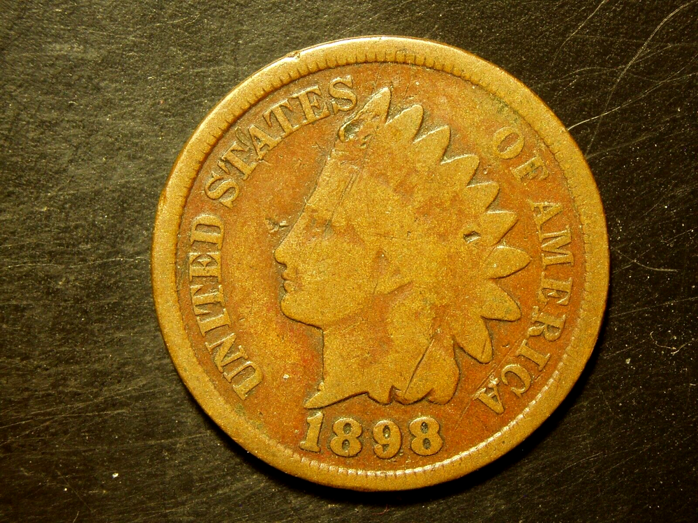 1898 INDIAN HEAD CENT #22