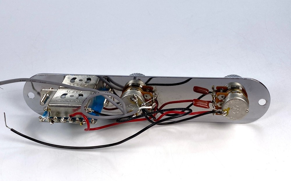 OEM Fender Squier Tele CONTROL PLATE w/ POTS & KNOBS Telecaster Affinity Screws