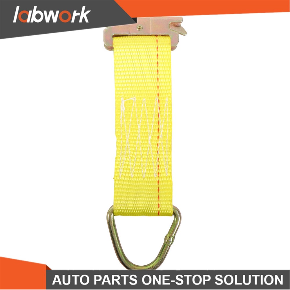 Labwork E Track Tie Down Rail Kit 8×4' E Track Rails End Caps ETrack Straps