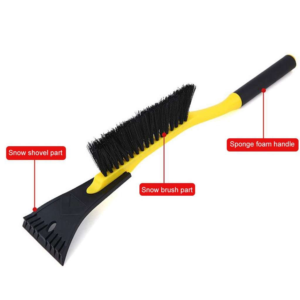 2-in-1 Car Snow Brush Ice Scraper Truck SUV RV Auto Windshield House Home Window