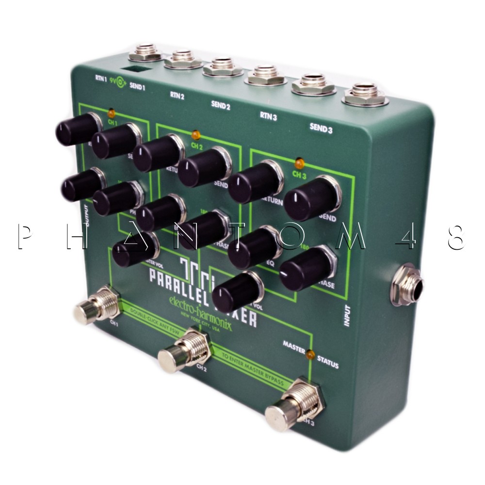 Electro-Harmonix - Tri Parallel Mixer - Loop Mixer/Switcher - Electric Guitar...