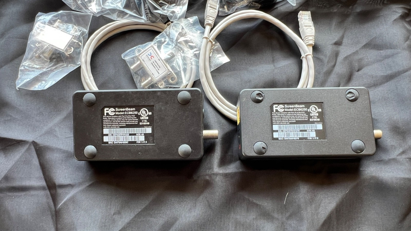 ScreenBeam MoCA 2.5 Network Adapter Model: ECB6250K02