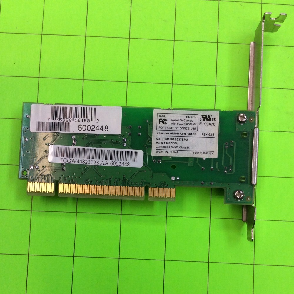 Gateway 310 Computer Modem MS-6946 6002176 537EPU Intel