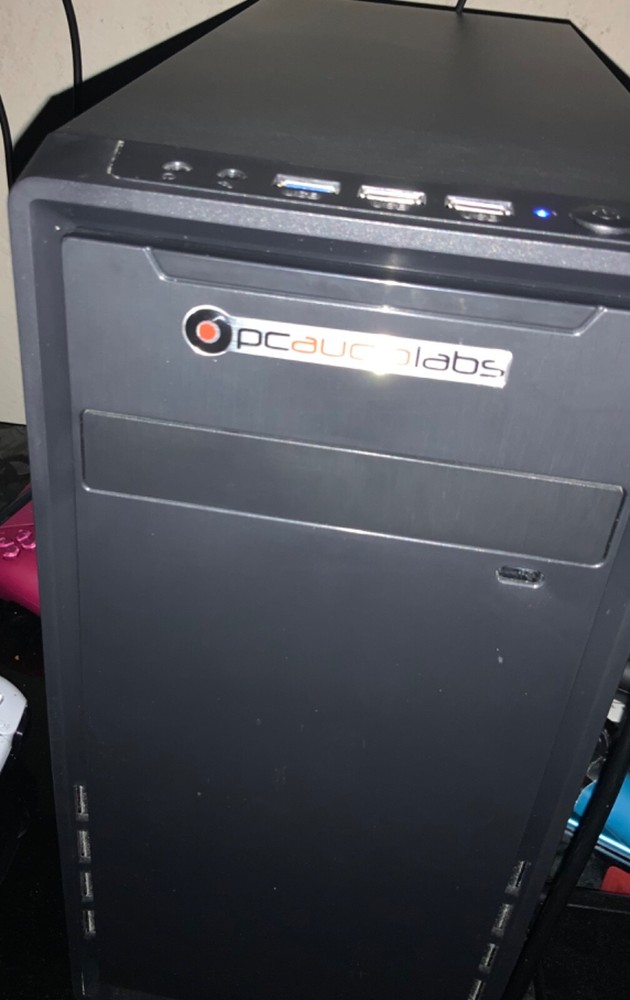 DAW pc optimized for music production.