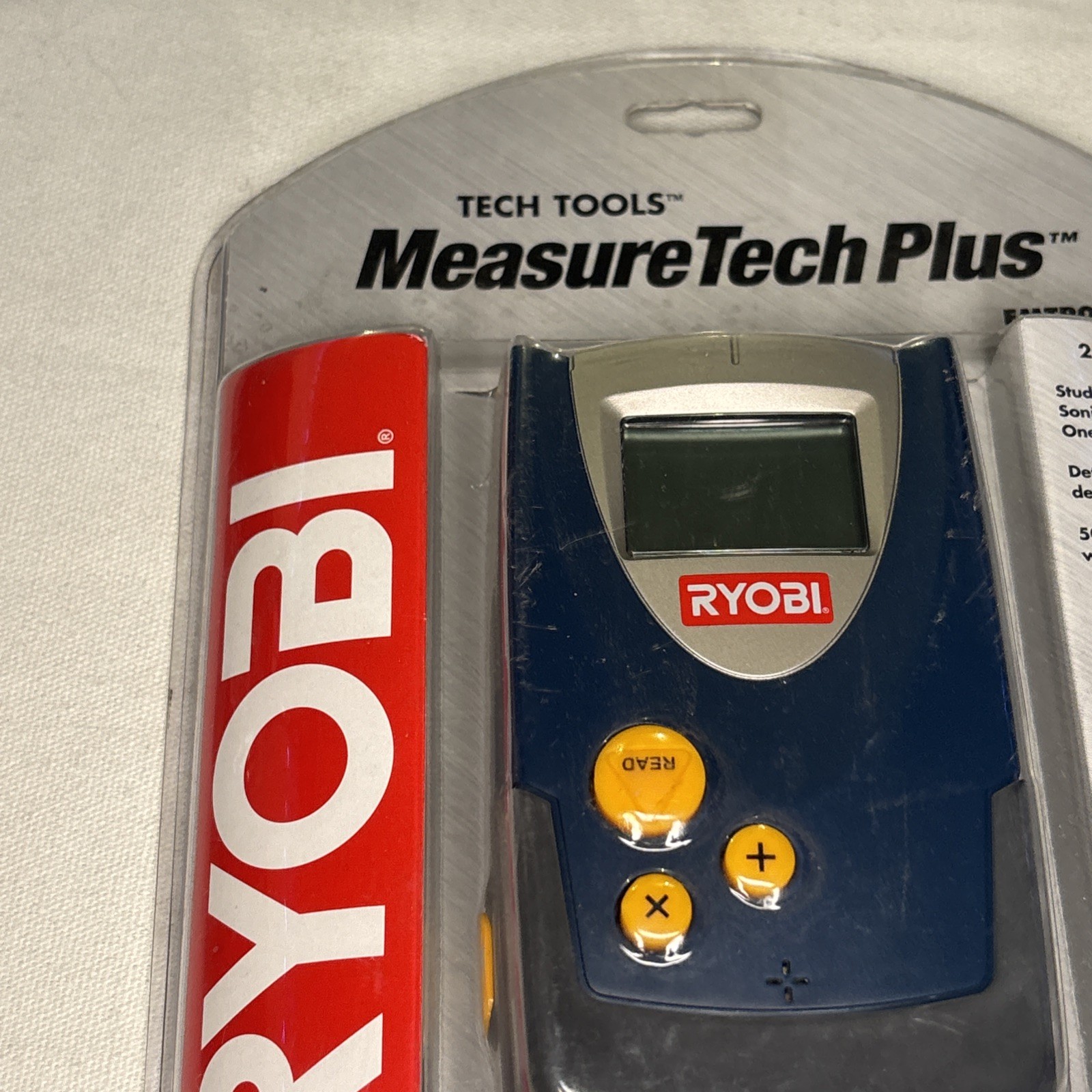 RYOBI EMTP006 Sonic Measure & Stud Finder Measure Tech Plus New