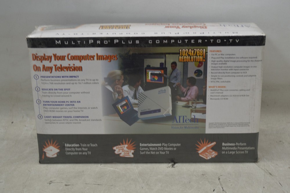 AITECH MULTIPRO PLUS COMPUTER TO TV Video Converter