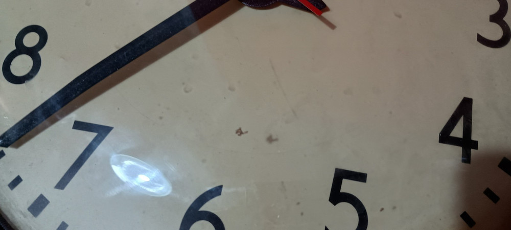 Vintage Simplex Wall Clock Works