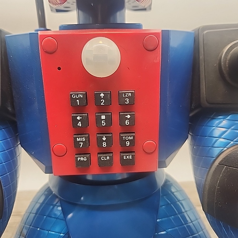 Commandobot 3 Remote Control Robot Untested, No Remote [D6]