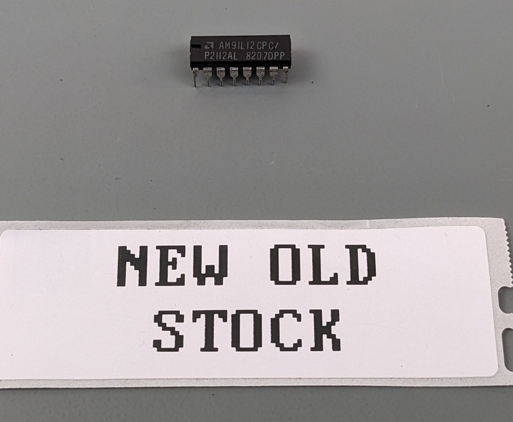 AMD AM91L12CPC 256 x 4bit Static RAM, 1024bit SRAM IC