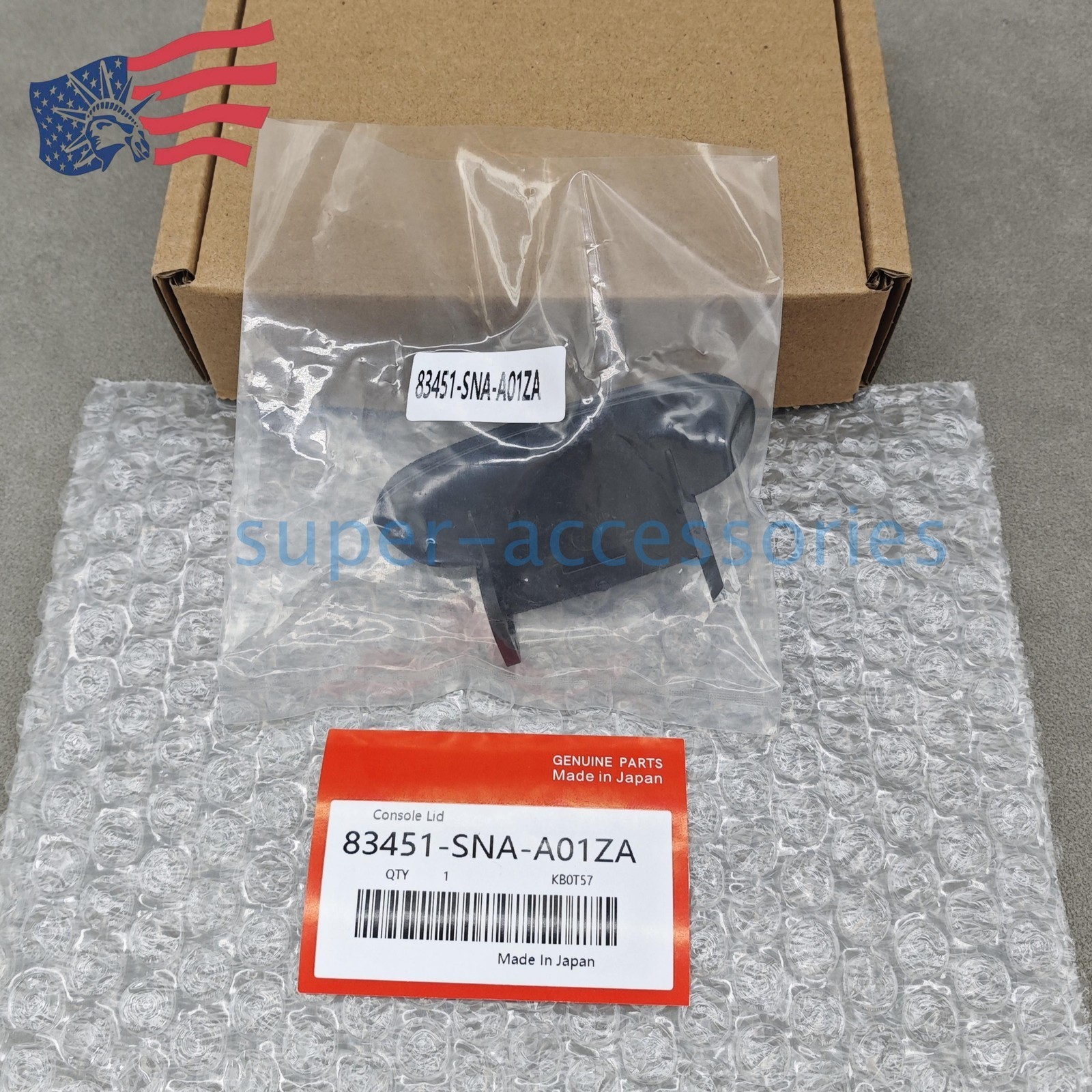 OEM! Center Console Door Cover Latch For 06-11 Honda Civic 83451-SNA-A01ZA US