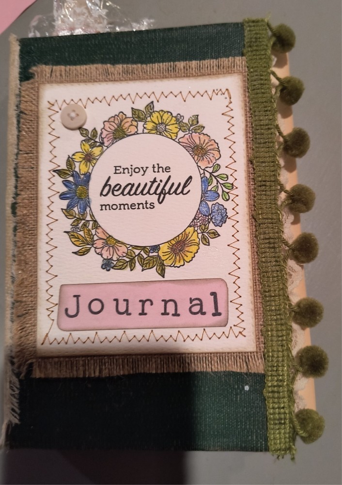 handmade junk writing journal