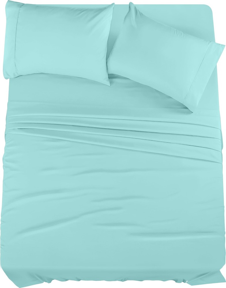 Utopia Bedding King Bed Sheets Set - 4 Piece Bedding - Brushed Microfiber - S...
