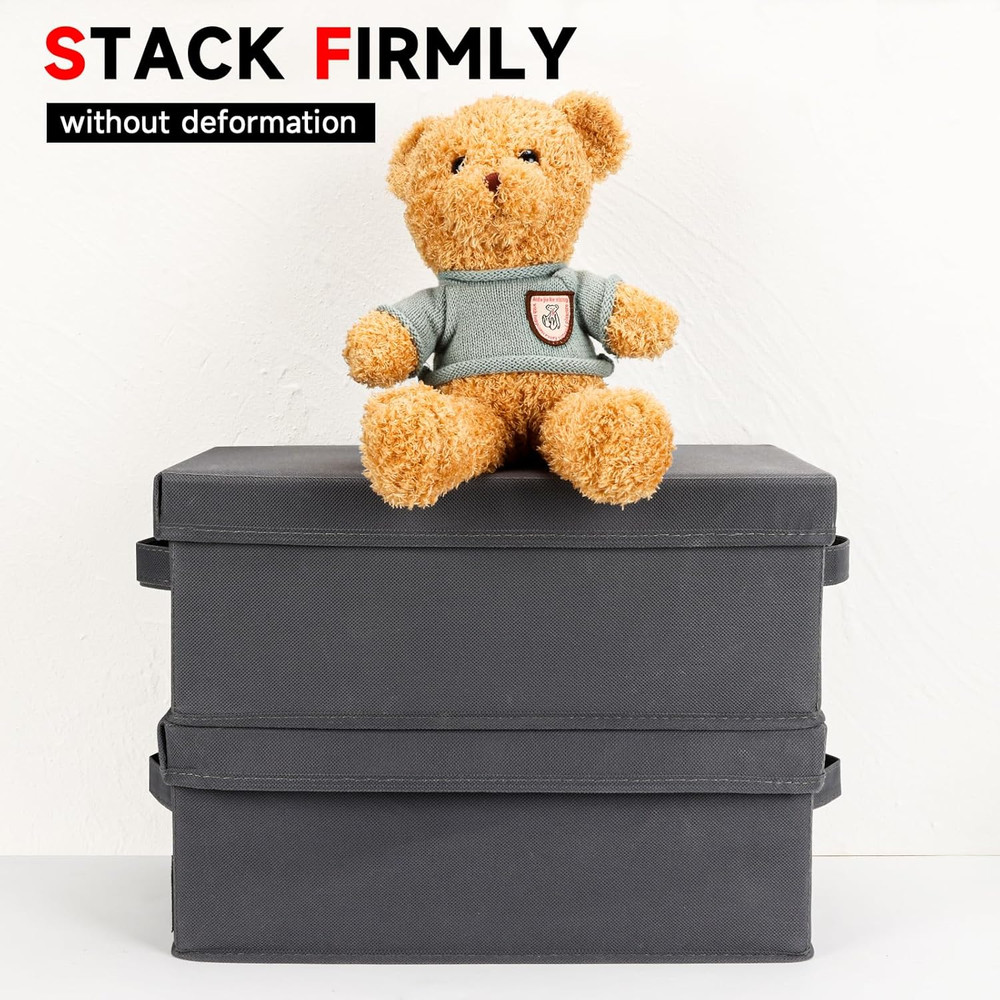 Upgrades DVD Storage Box - Perfect DVD Case Storage Solution, Stackable DVD Orga