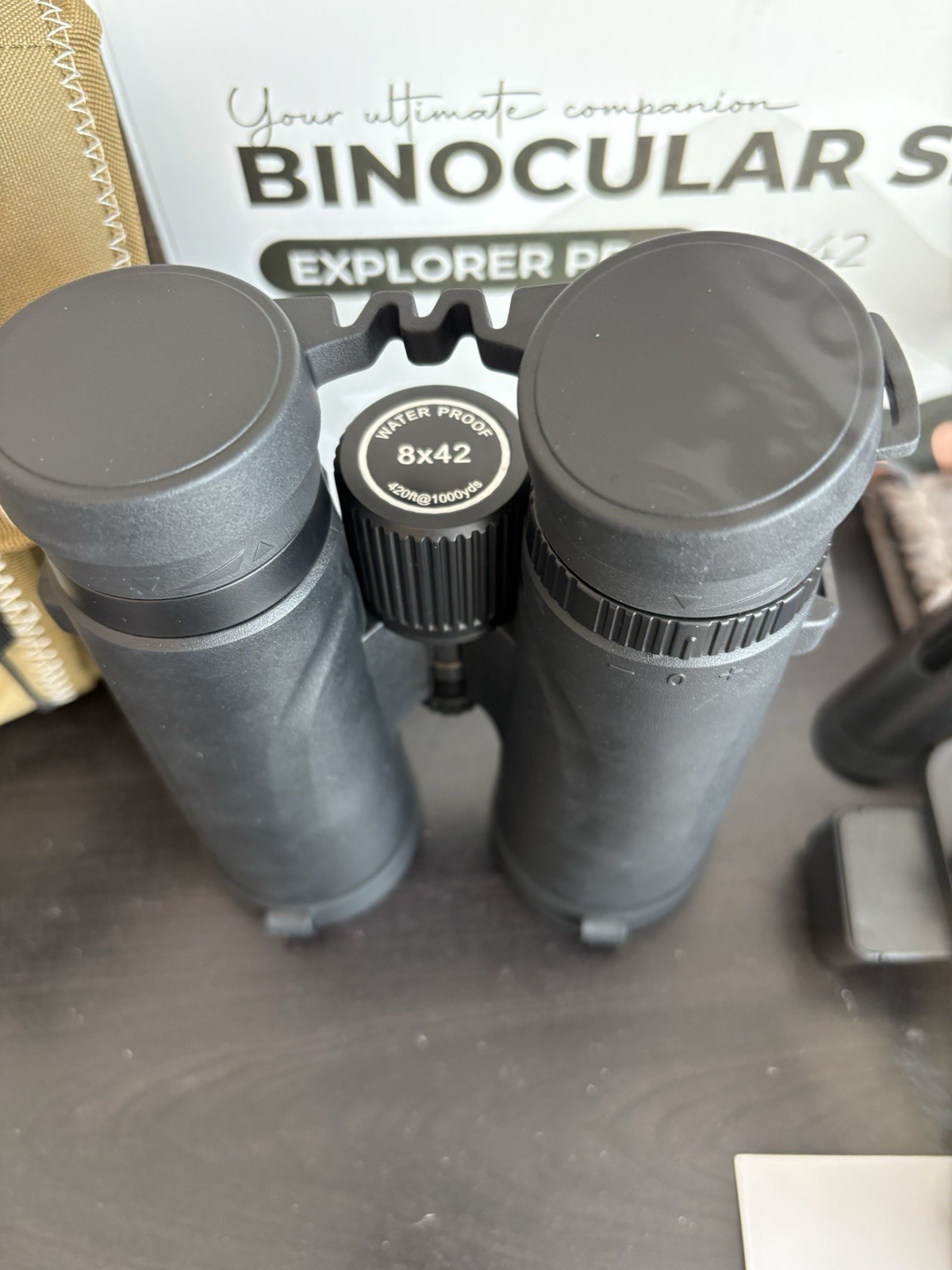 Peak Ridge Binocular Set. Explorer Pro. 8x42. New In Box. Waterproof.