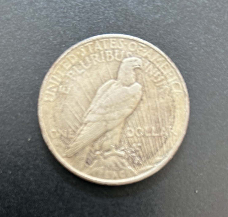 1935-S Peace Silver Dollar - $1 Circulated 90% Silver Coin - Low Mintage