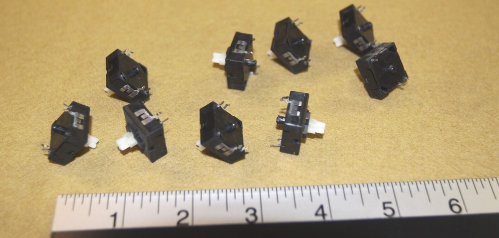 Rowe selection button keyboard switch from vending machine