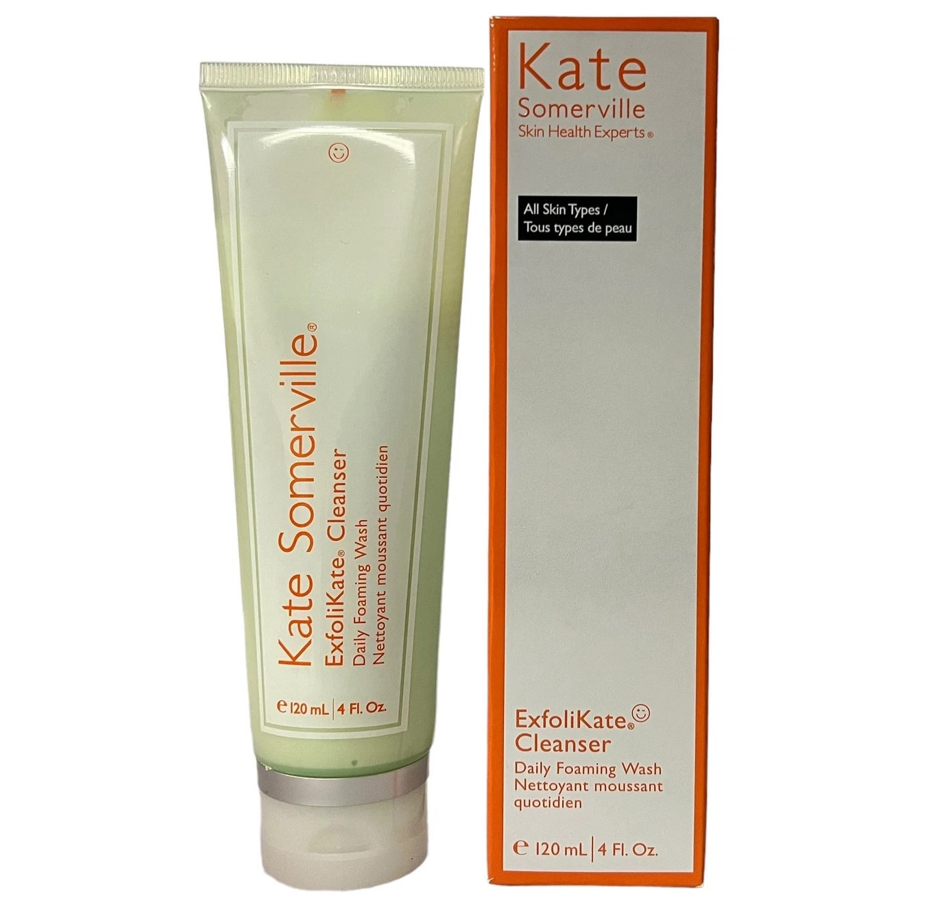 Kate Somerville ExfoliKate Cleanser Daily Foaming Wash ~ Full Size 120 ml / 4 oz