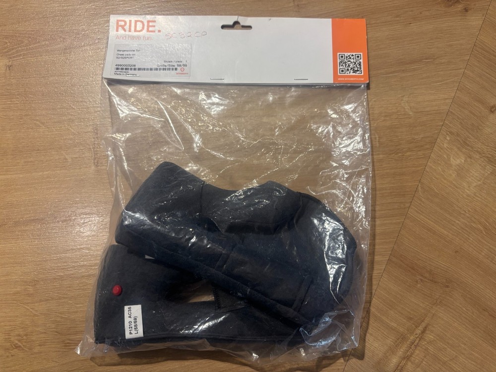 SCHUBERTH S2 CHEEKPADS