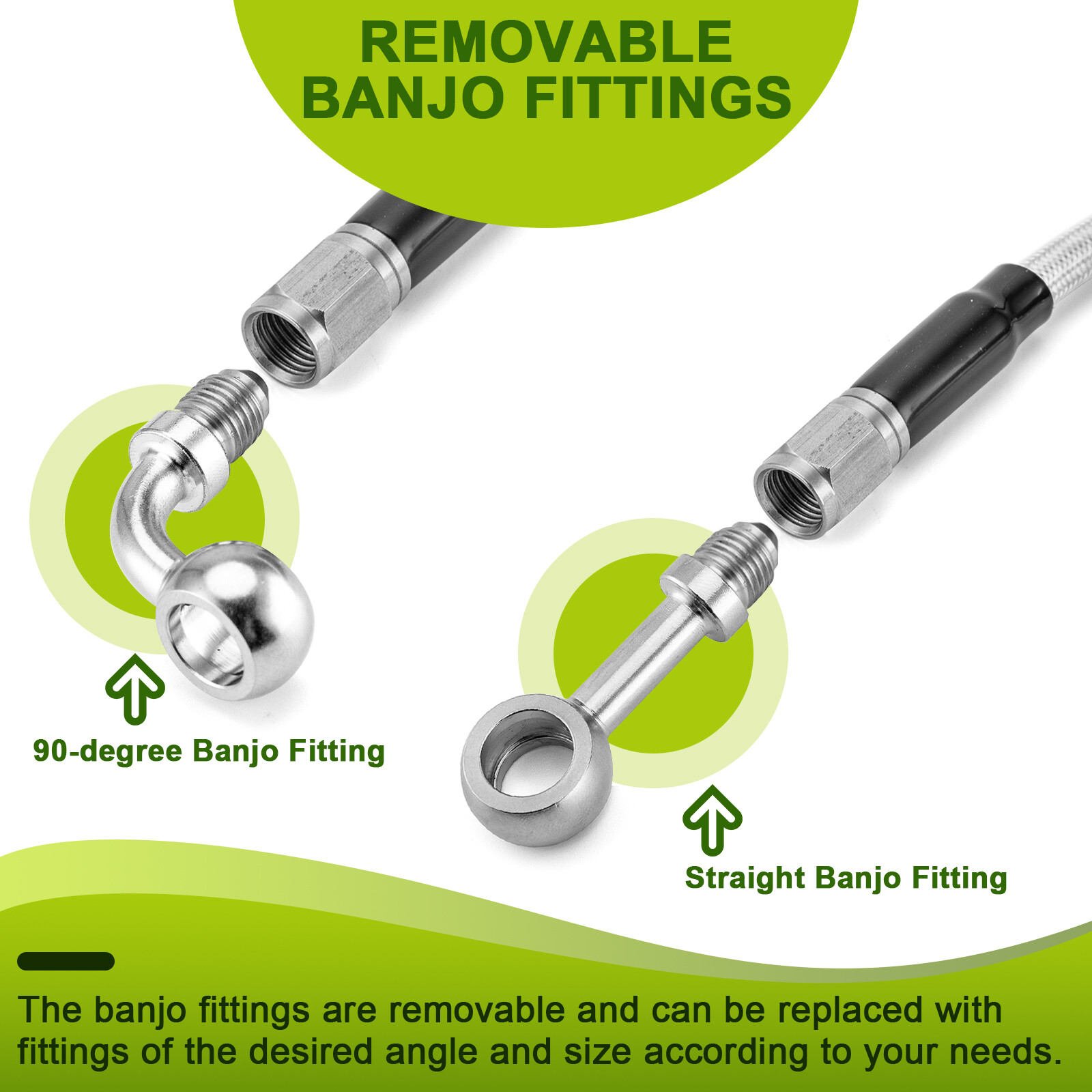 For Harley Heritage Softail Classic 16" Rise Gangster Ape Handlebars Kit Non-ABS