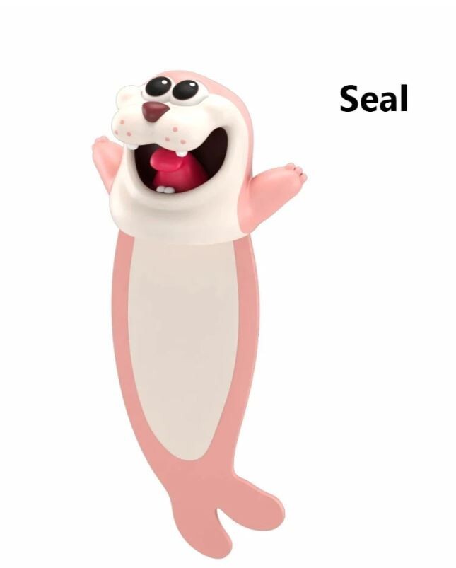 3D wacky Animal Bookmarks
